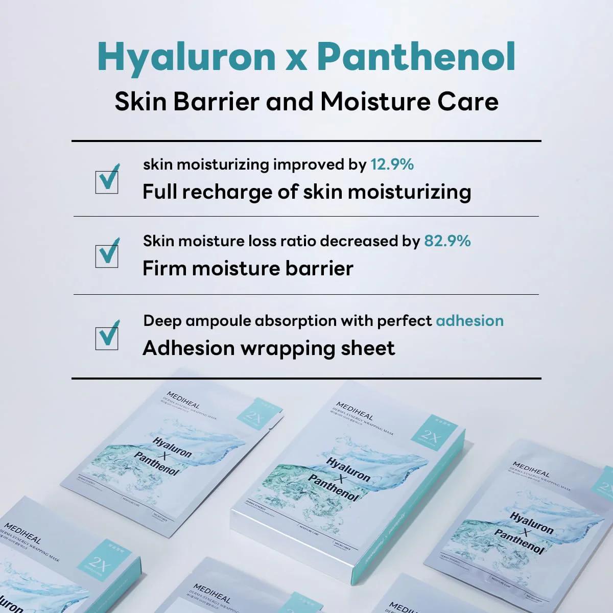 MEDIHEAL DERMA SYNERGY WRAPPING MASK_MOISTURE 1 EA 25ml