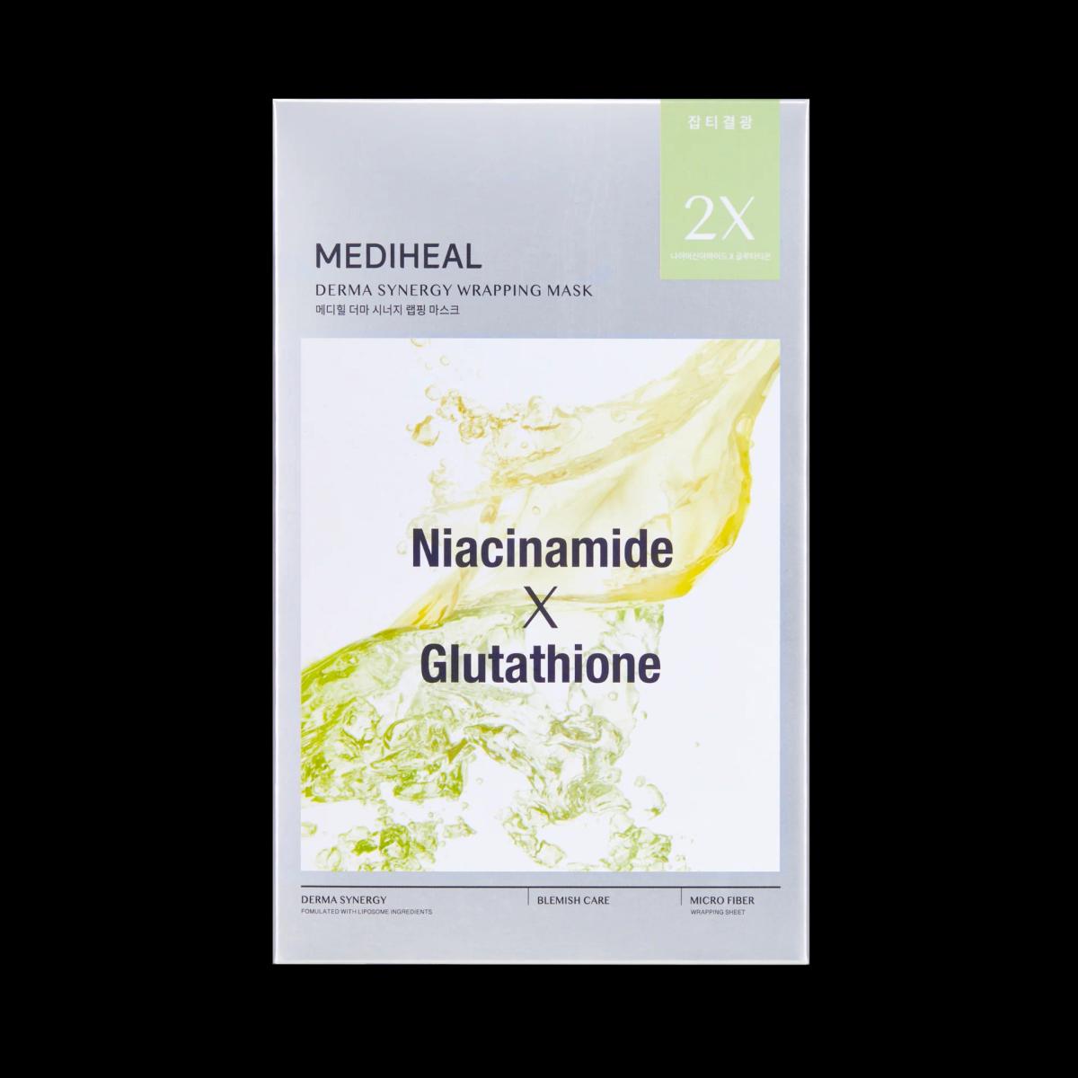 MEDIHEAL DERMA SYNERGY WRAPPING MASK BLEMISH 1 EA 25ml