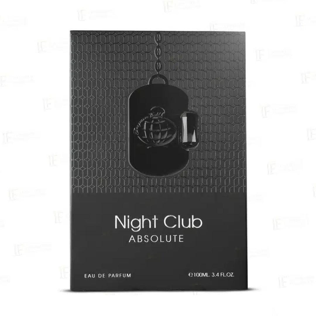 Fragrance World Night Club ABSOLUTE Eau De Parfum Pour Homme 100ml