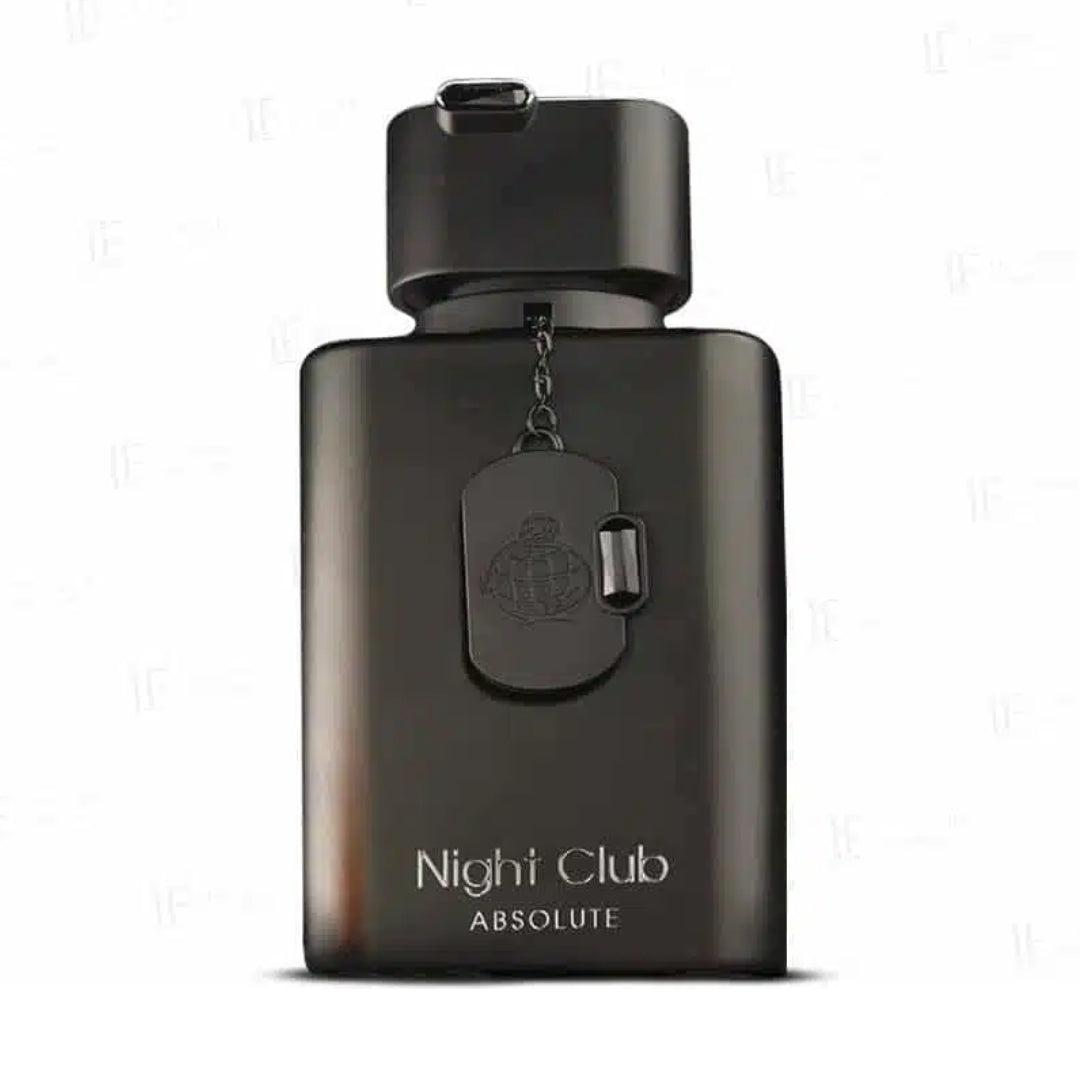 Fragrance World Night Club ABSOLUTE Eau De Parfum Pour Homme 100ml