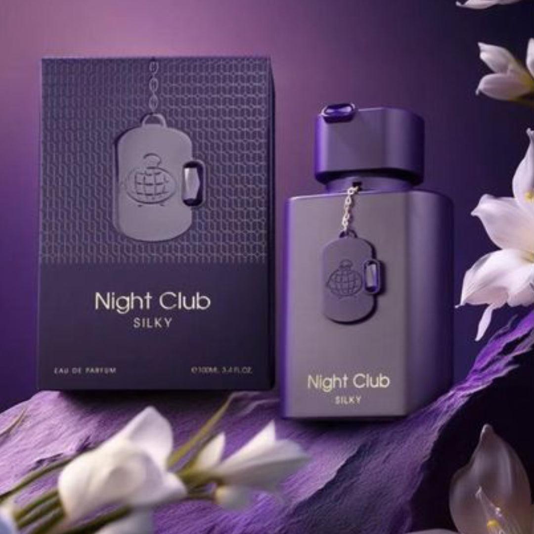 Fragrance World Night Club SILKY Eau De Parfum Pour Femme 100ml