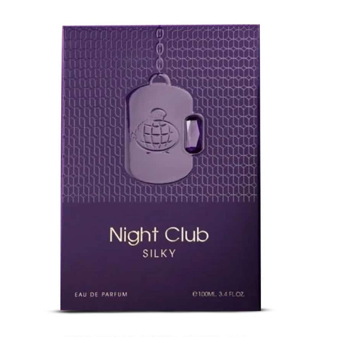 Fragrance World Night Club SILKY Eau De Parfum Pour Femme 100ml