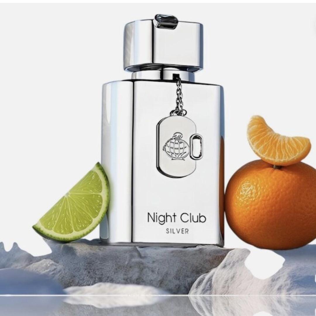 Fragrance World Night Club SILVER Eau De Parfum Pour Homme 100ml