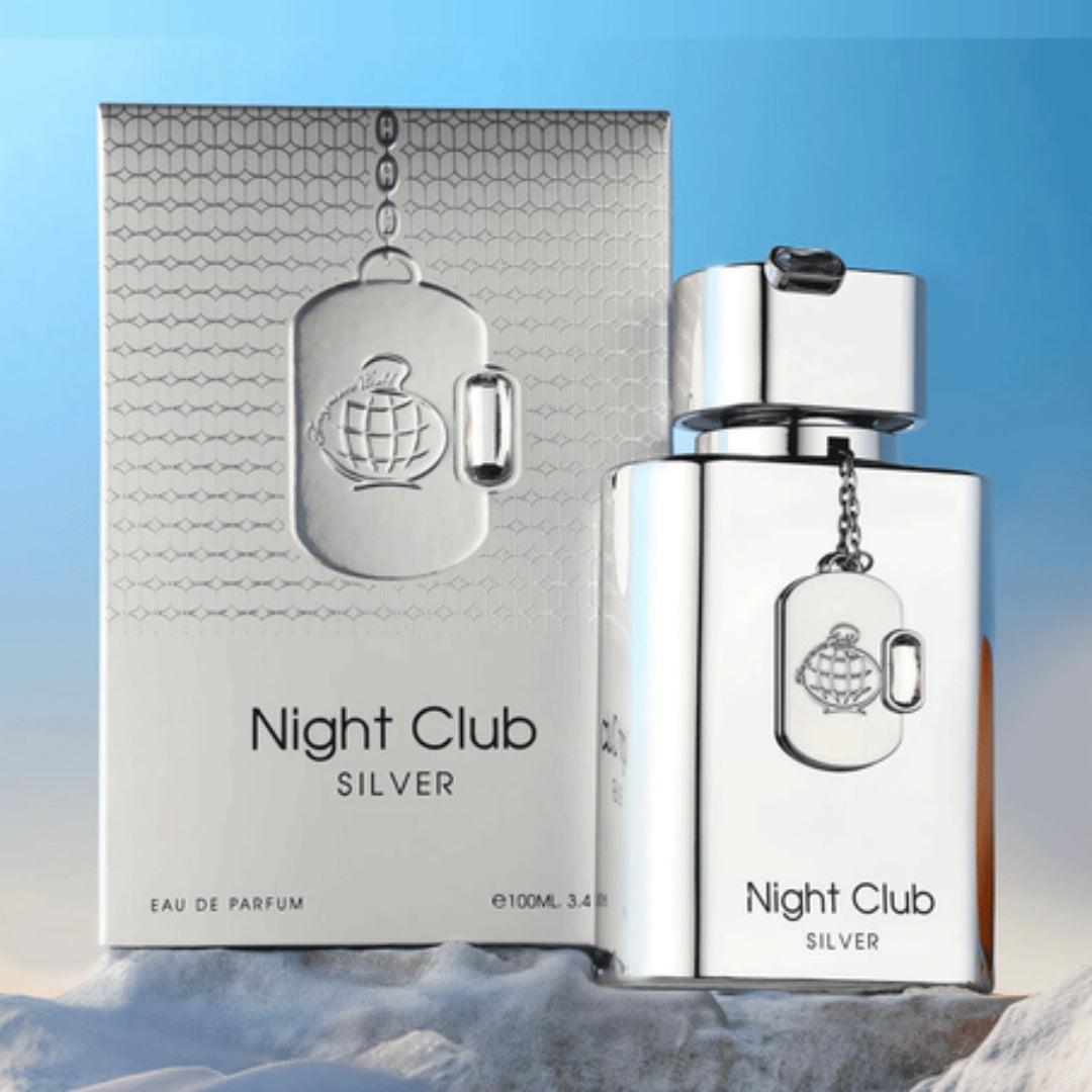 Fragrance World Night Club SILVER Eau De Parfum Pour Homme 100ml
