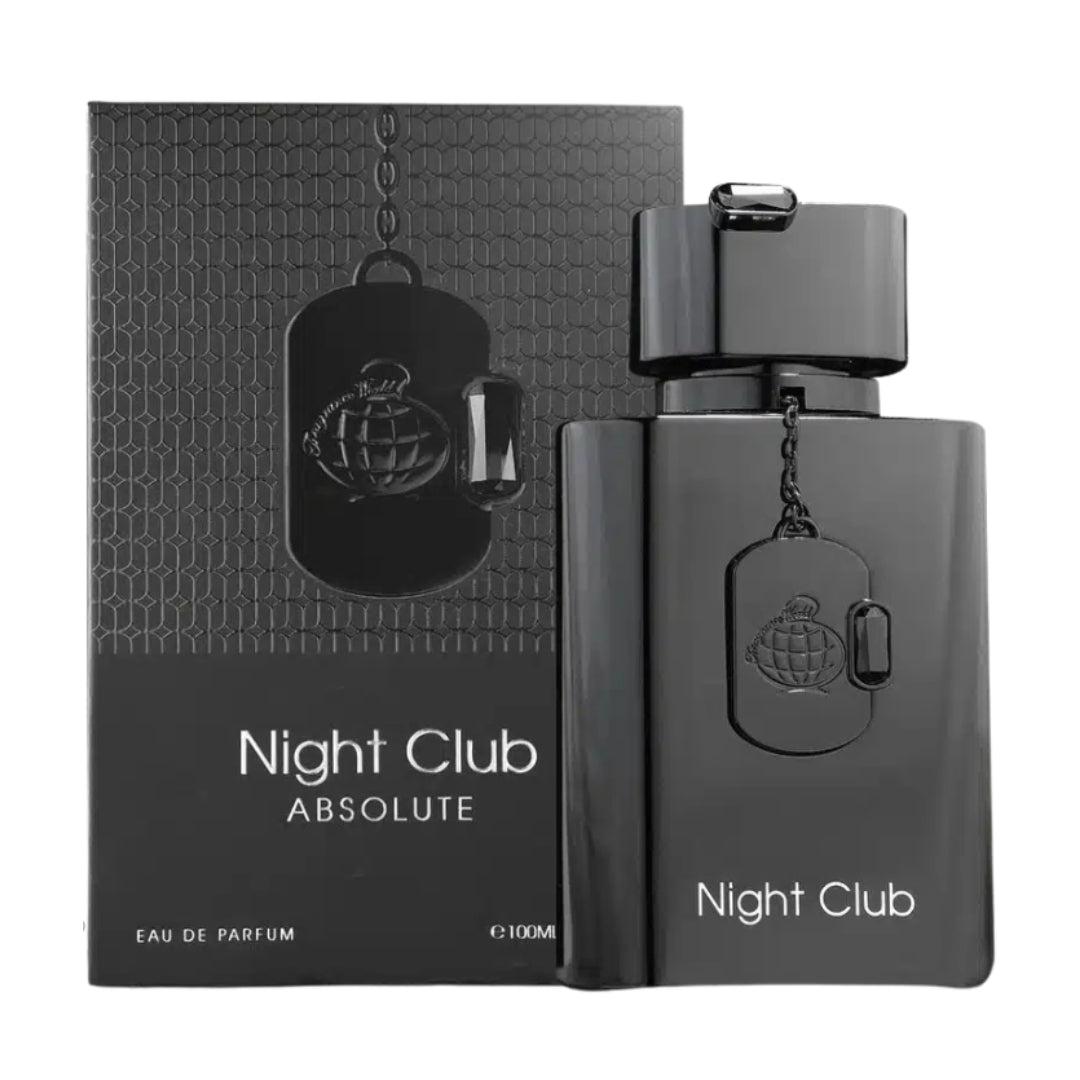 Fragrance World Night Club ABSOLUTE Eau De Parfum Pour Homme 100ml