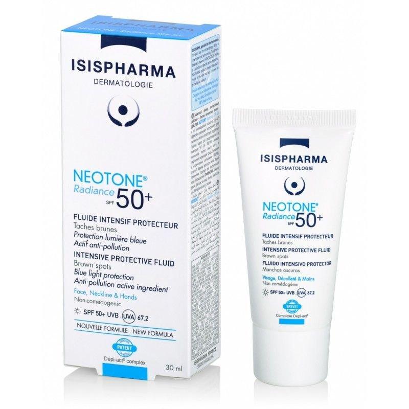 Isispharma Neotone radiance spf50+ fluide intensif protecteur 30ml