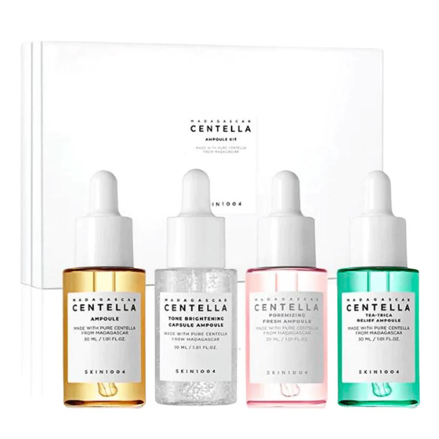 Skin1004 Madagascar Centella Ampoule Kit 30 ml* 4 unités Kits de marques officielles