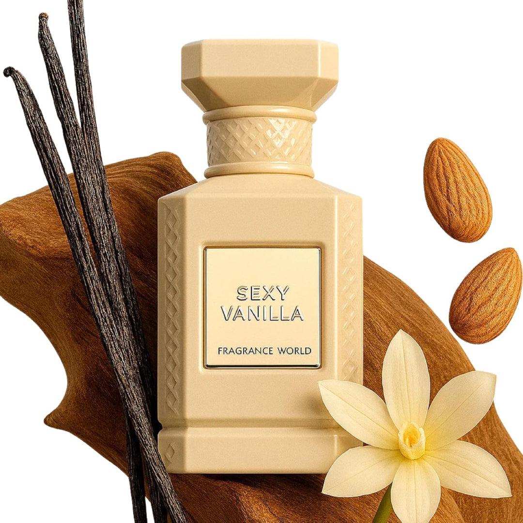 Fragrance World Sexy Vanilla Eau de Parfum Unisexe 80ml
