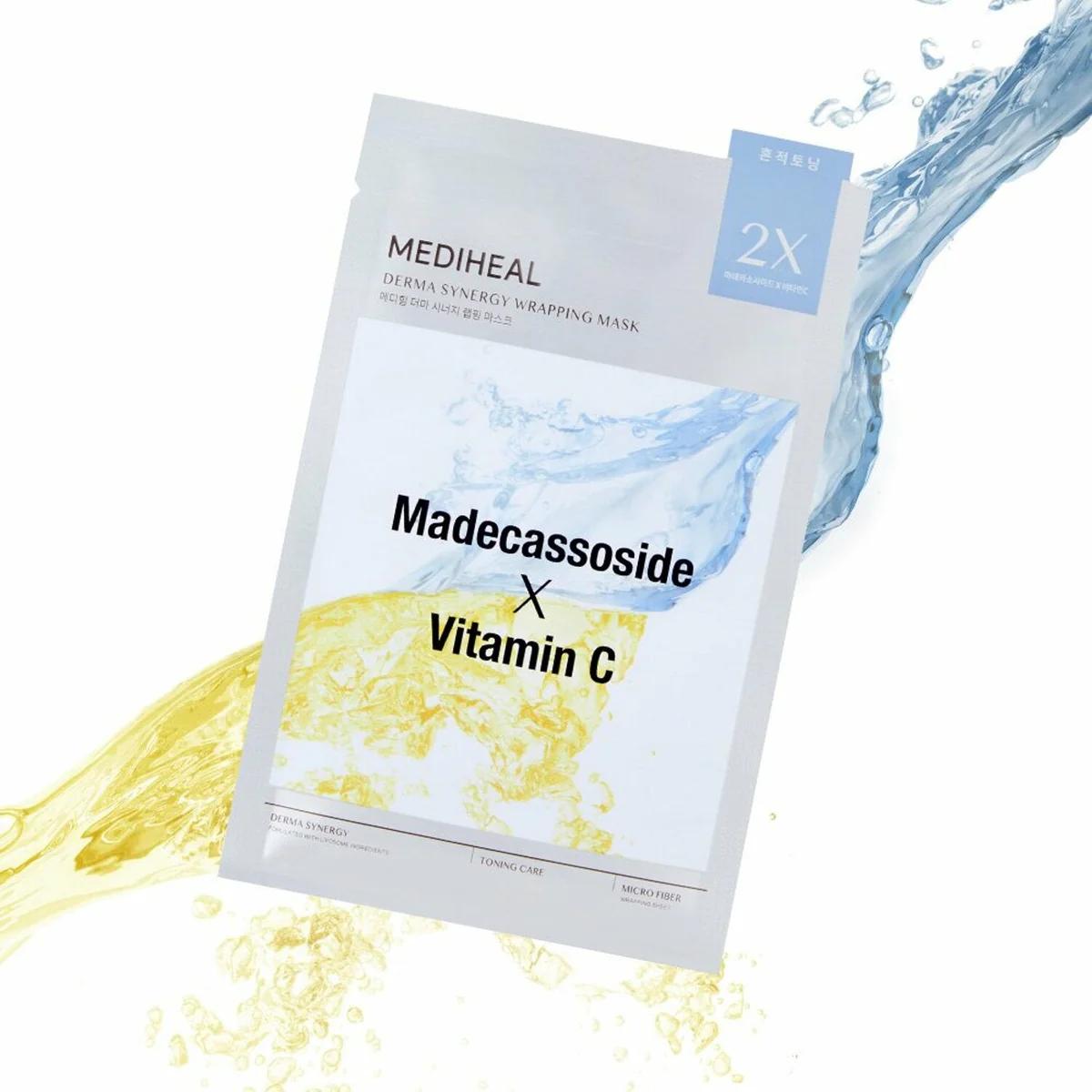 MEDIHEAL DERMA SYNERGY WRAPPING MASK TONING 1 EA 25ml