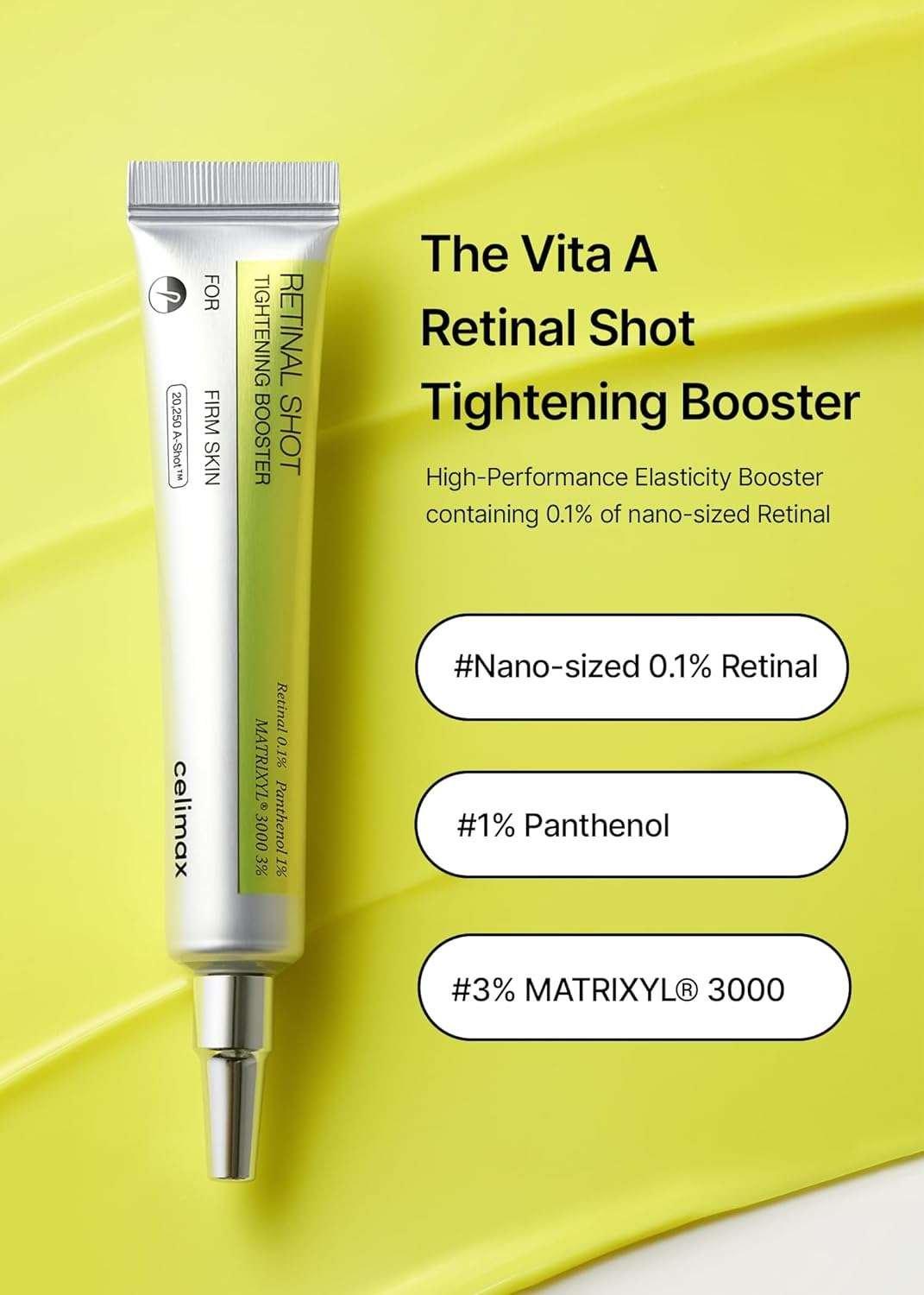 Celimax The Vita-A Retinal Shot Tightening Booster Duo Set Exclusive kit 15mlx2