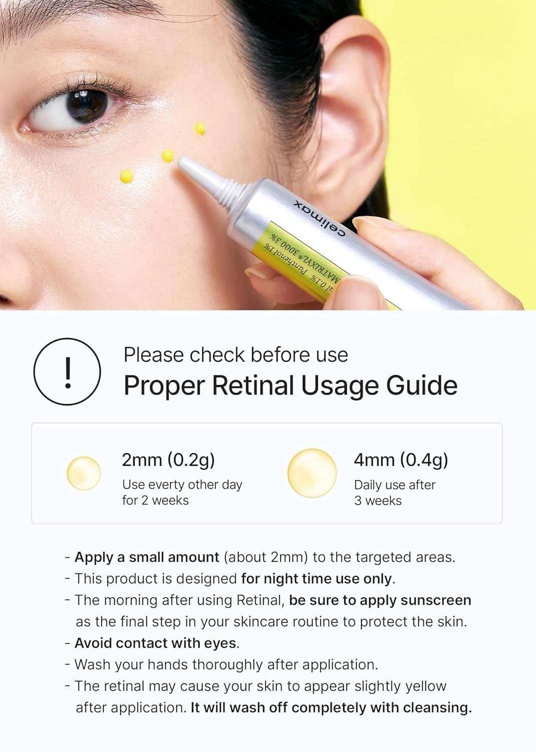 Celimax The Vita-A Retinal Shot Tightening Booster Duo Set Exclusive kit 15mlx2