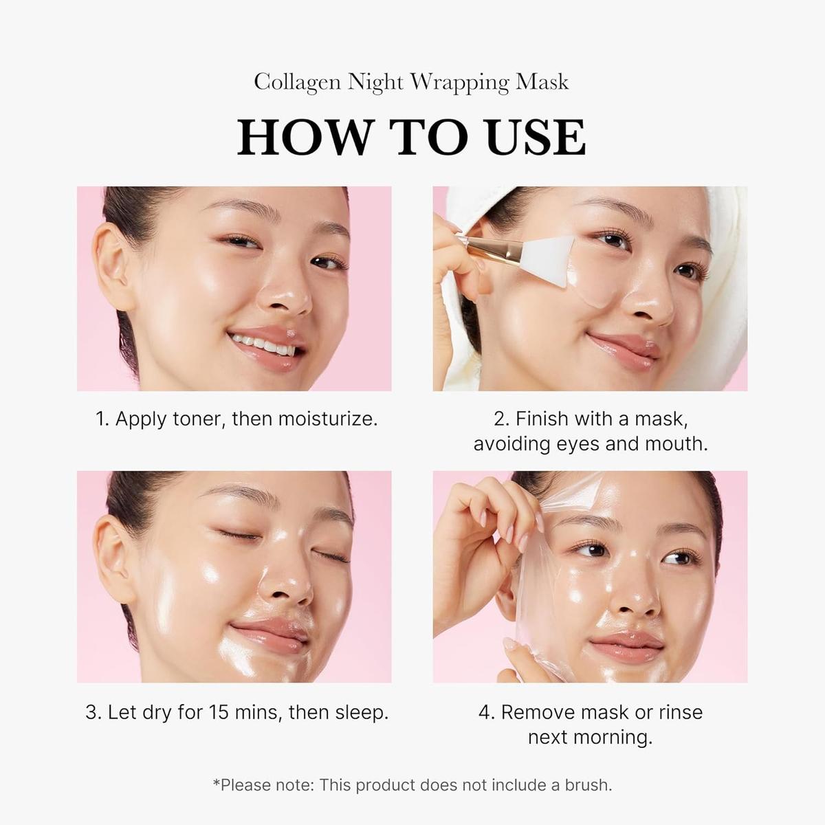Medicube Collagen Night Wrapping Mask Masque de nuit 75ml