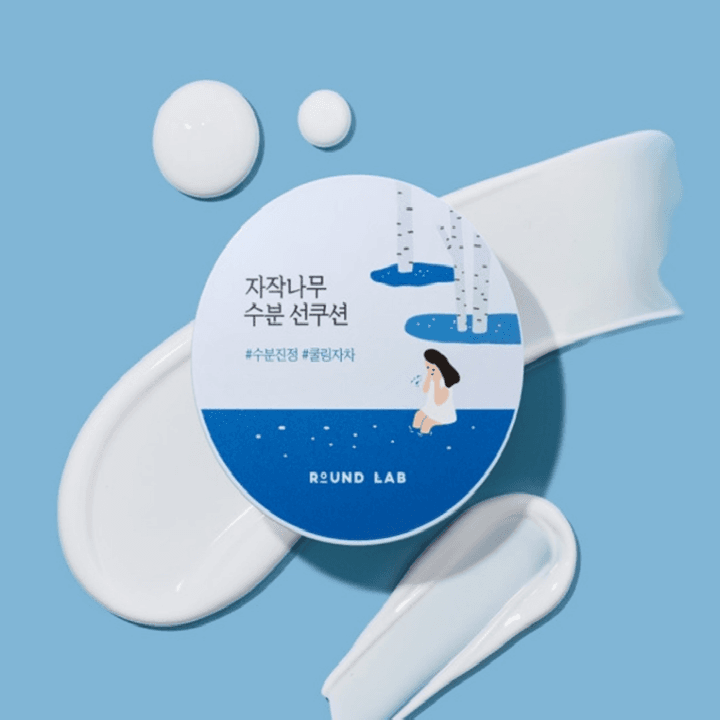 Round Lab Birch Juice Moisturizing Sun Cushion 15g