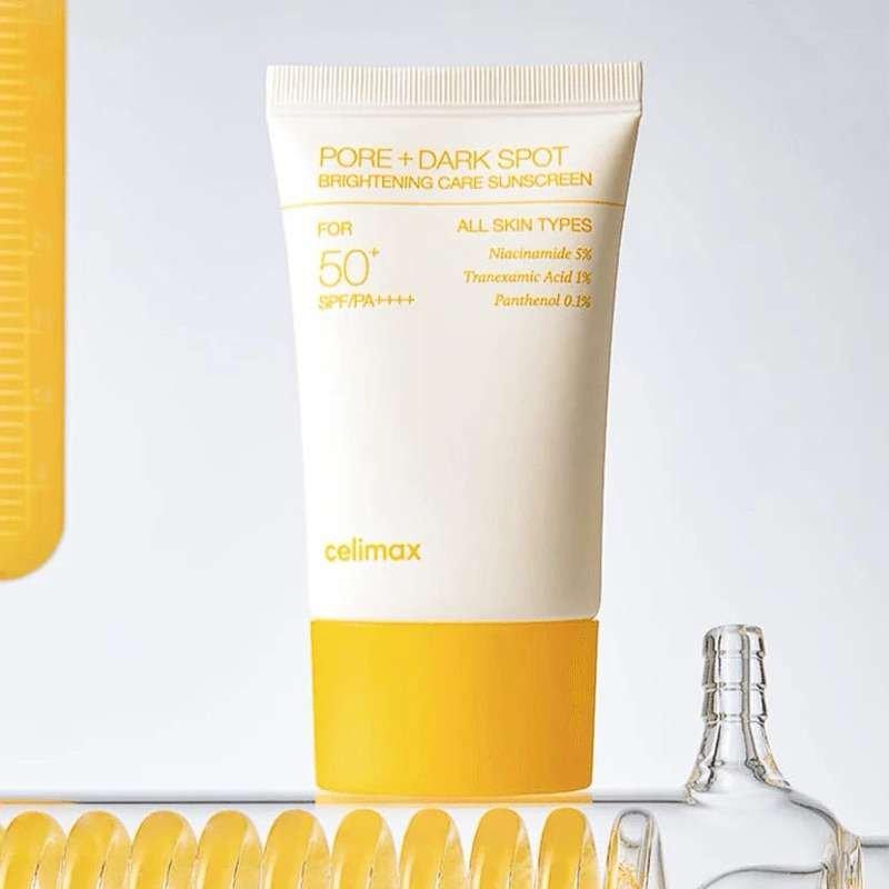 Celimax Pore+Dark Spot Brightening Care Sunscreen Ecran solaire 50 ml