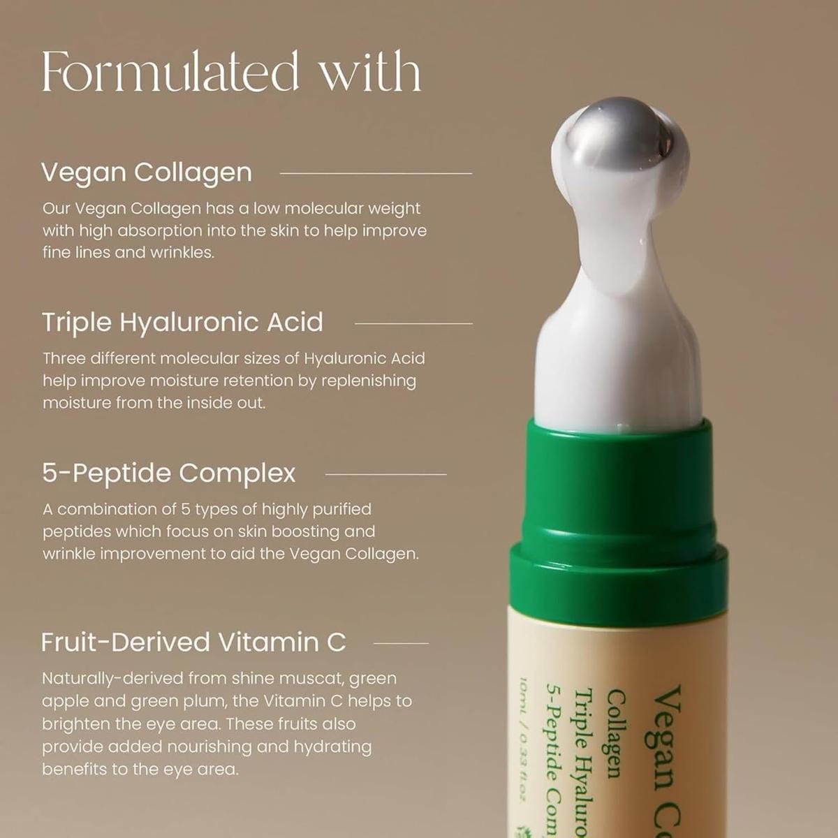 Axis-Y AXIS Y Vegan Collagen Eye Serum Crème contour des yeux 10ml