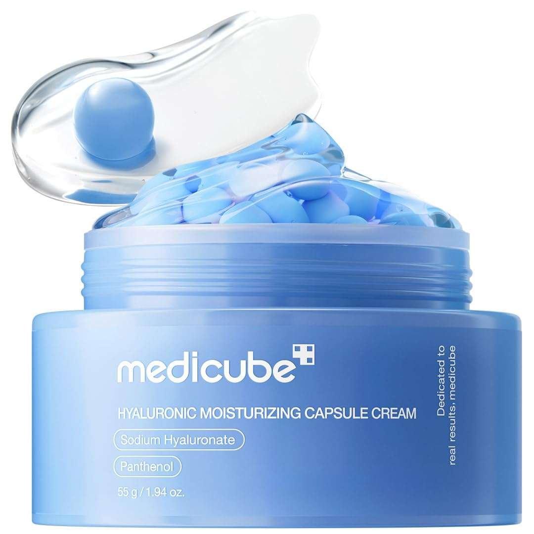 Medicube Hyaluronic Moisturizing Capsule Cream Crème Visage 55g