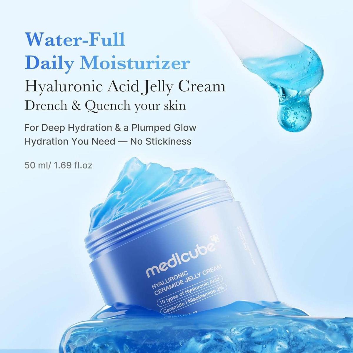 Medicube Hyaluronic Ceramide Jelly Cream Crème Visage 50ml