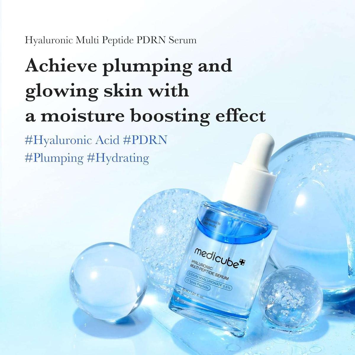 Medicube Hyaluronic Multi Peptide Serum Sérum Visage 30ml