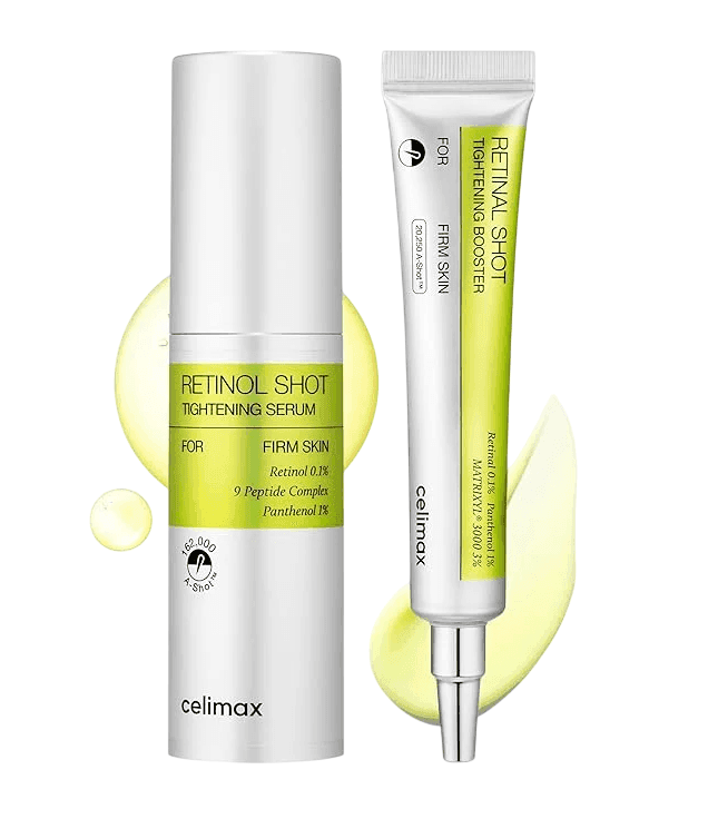 Celimax Retinol et Retinal Booster Duo Sérum visage Exclusive Kit