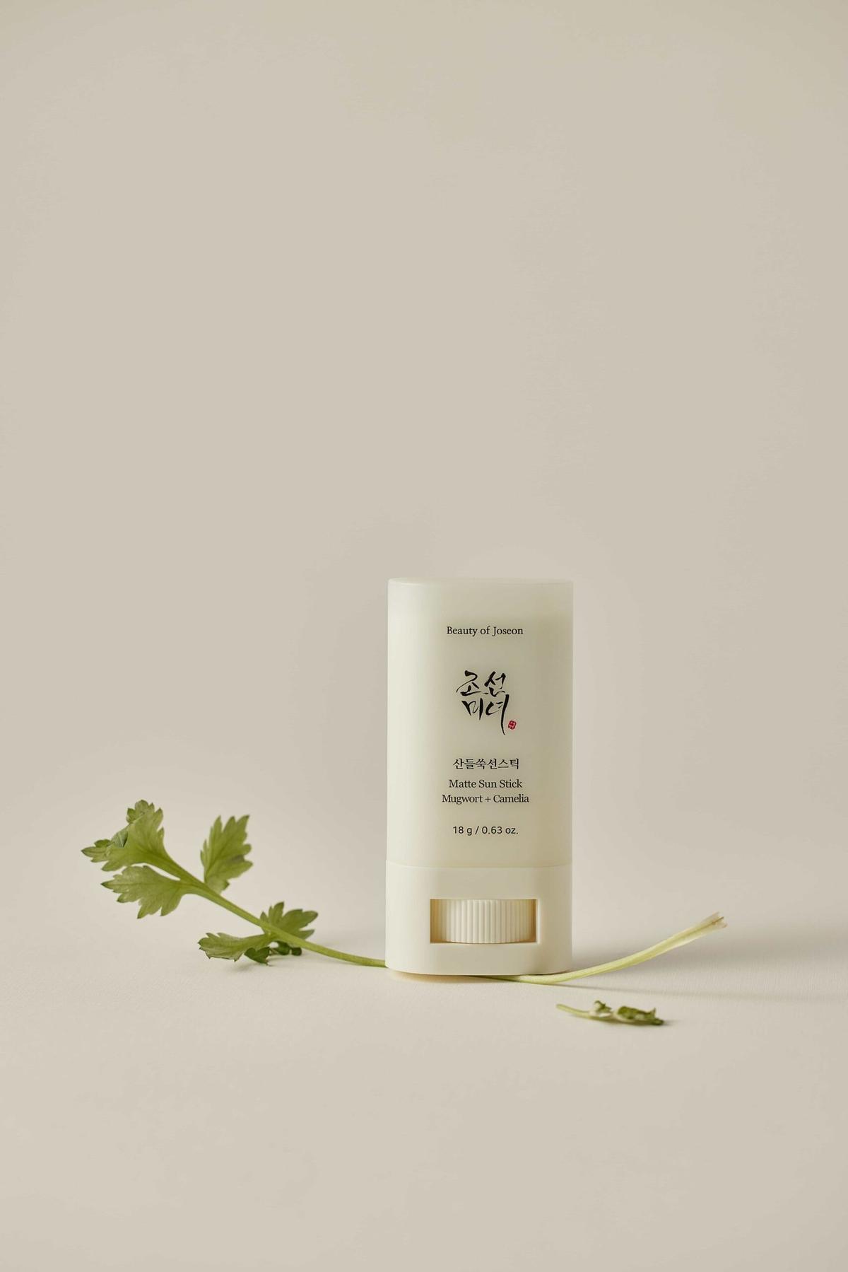 Beauty of Joseon Matte Sun Stick Mugwort + Camelia SPF 50+ PA++++ Stick solaire 18 g