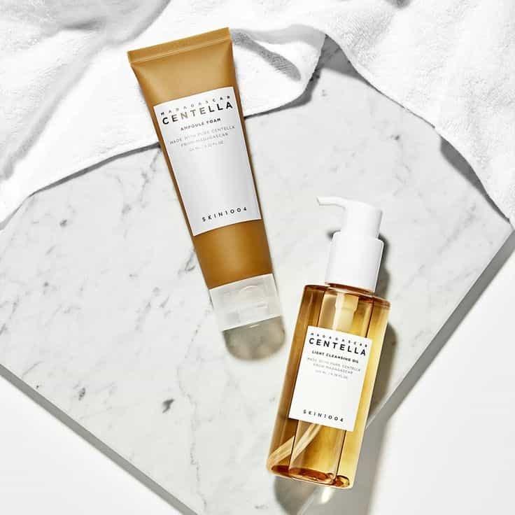 Skin1004 Madagascar Centella Double Cleansing Duo Set Kits de marques officielles