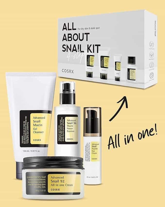 COSRX All About Snail Trial Kit Kits de marques officielles