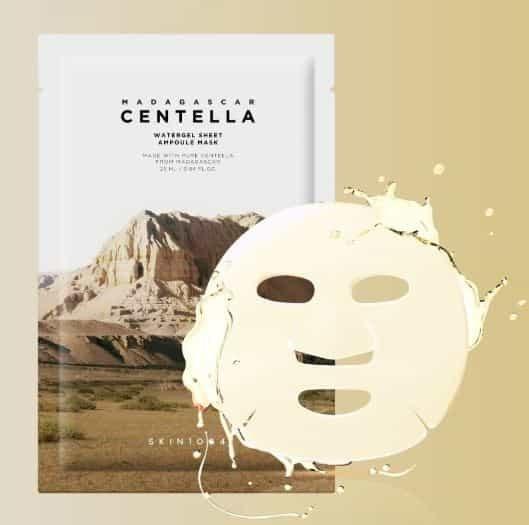 Skin1004 Madagascar Centella Watergel Sheet Ampoule Mask Masque en feuille 25ml