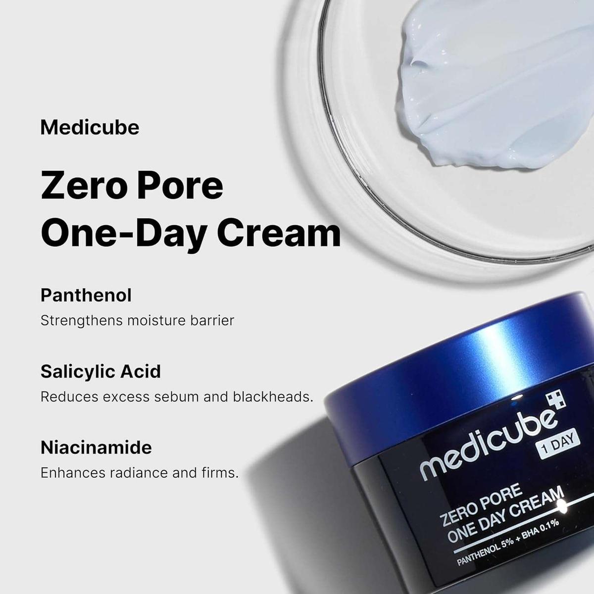 Medicube Zero Pore One Day Cream Crème visage 50 ml