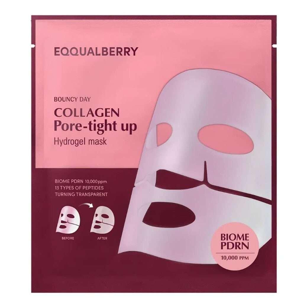 EQQUALBERRY Collagen Pore-tight up Hydrogel Mask Masque gel sachet de 30 G