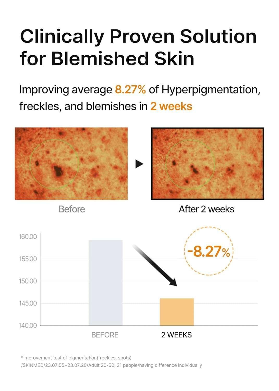 Celimax Pore + Dark Spot Brightening Pad Disques éclaircissants 40pads