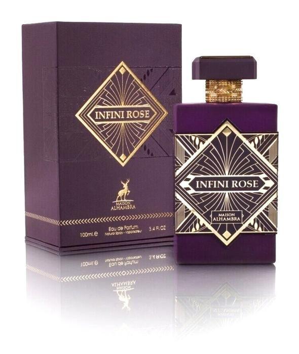 Maison Alhambra INFINI ROSE DE Eau De Parfum Pour Femmes et Hommes 100ml