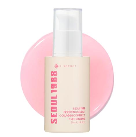K-SECRET- SEOUL 1988 Boosting Serum : Collagen Complex 7 + Red Ginseng 3 30ml