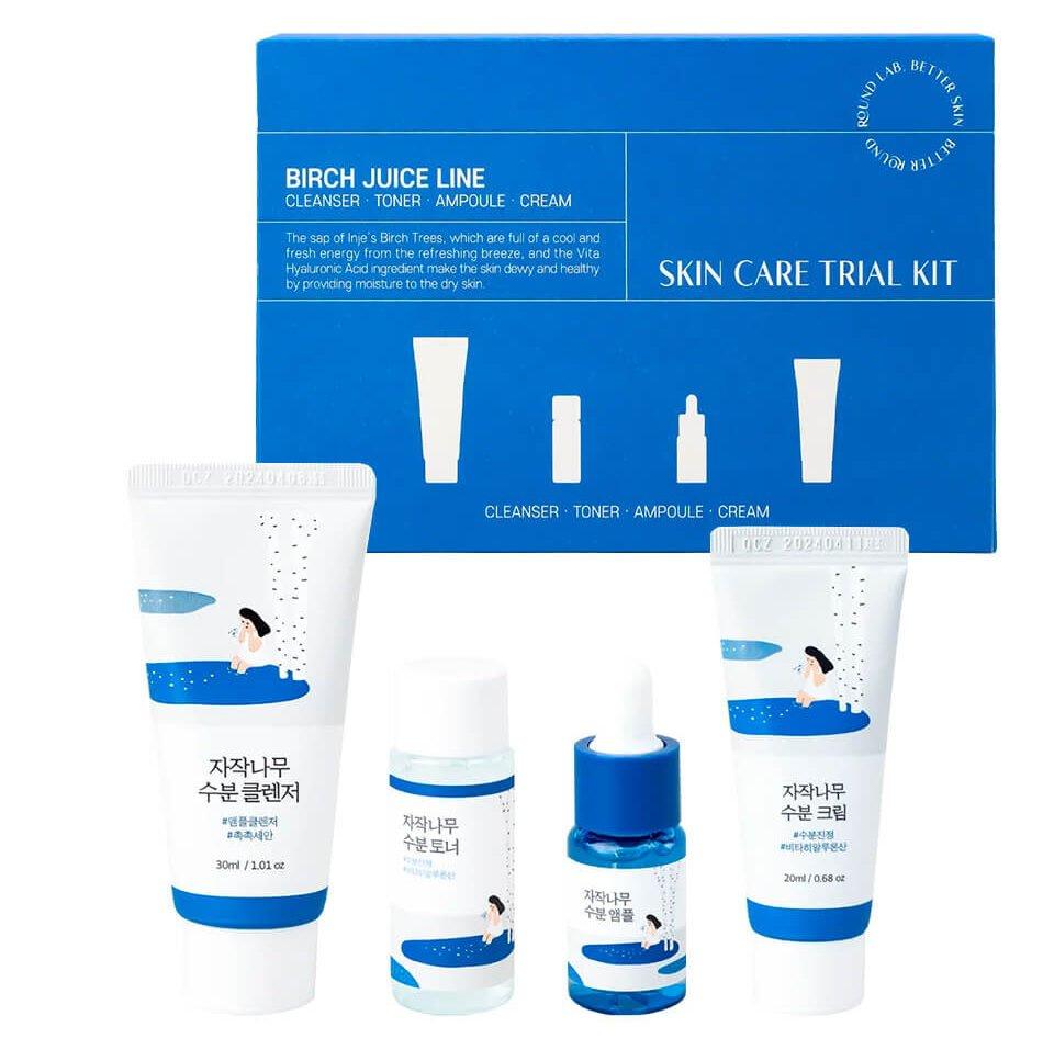 Round Lab Birch Juice Trial Kit 4 produits