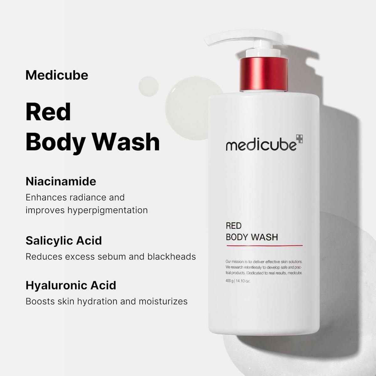 Medicube Red Body Wash Gel douche 400g