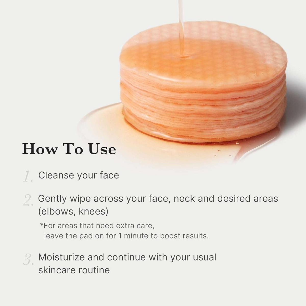 Medicube Red Succinic Acid Peeling Pad Disques Exfoliants 70 Pads