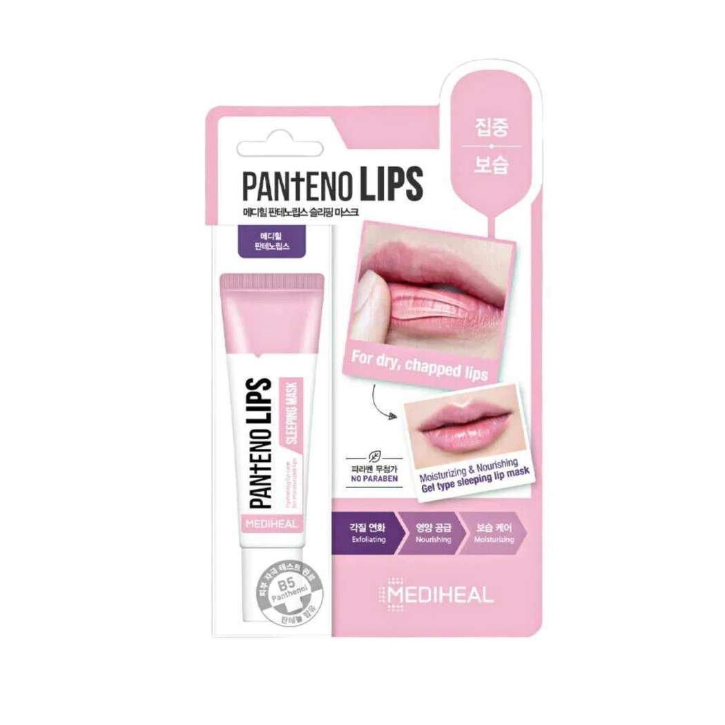 MEDIHEAL PANTENOLIPS SLEEPING MASK masque de nuit pour lèvres 10 ml