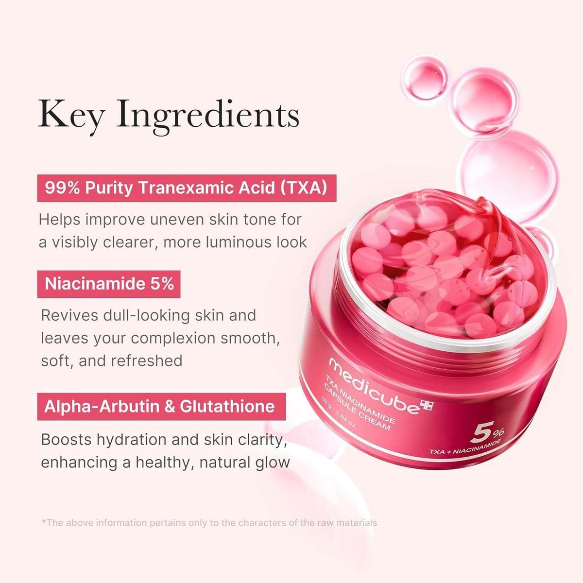 Medicube TXA Niacinamide Capsule Cream Crème capsule 55 G