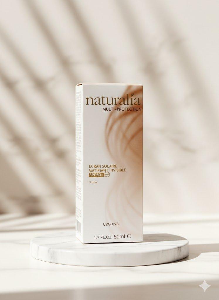 Naturalia Crème Solaire Invisible SPF 50+ 50 ml