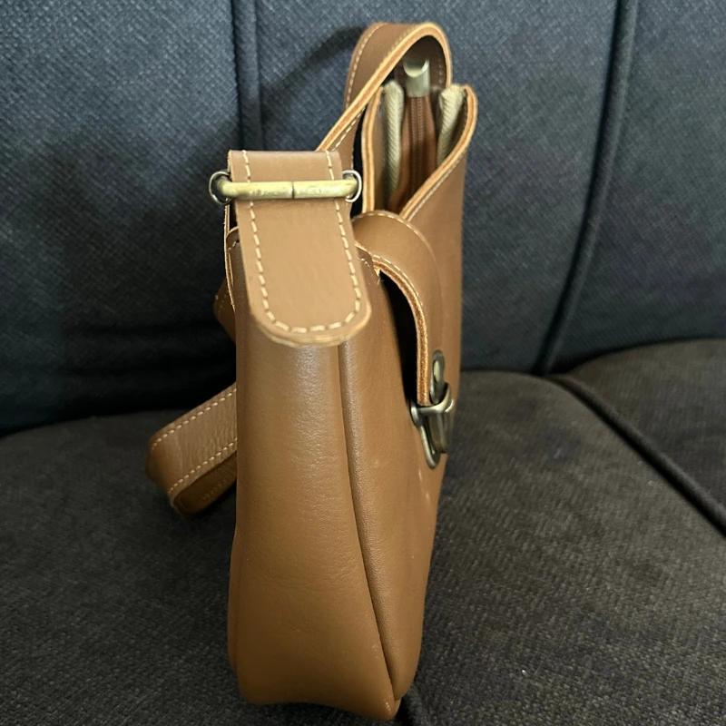 Sac Épaule Cuir Camel : La Touche Dorée qui Change Tout
