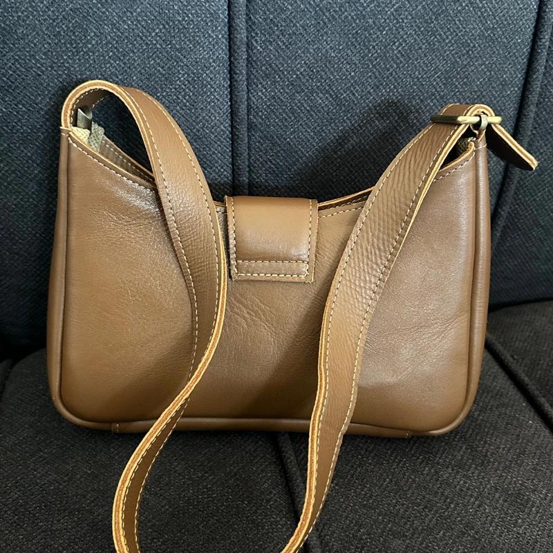 Sac Épaule Cuir Camel : La Touche Dorée qui Change Tout