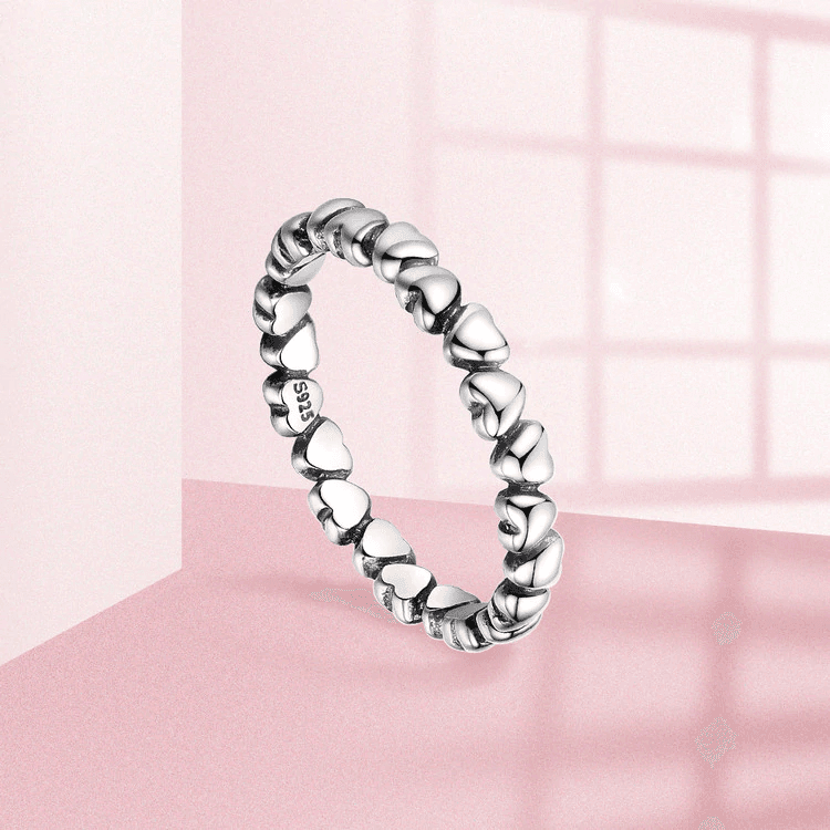 Bague Petits Coeurs