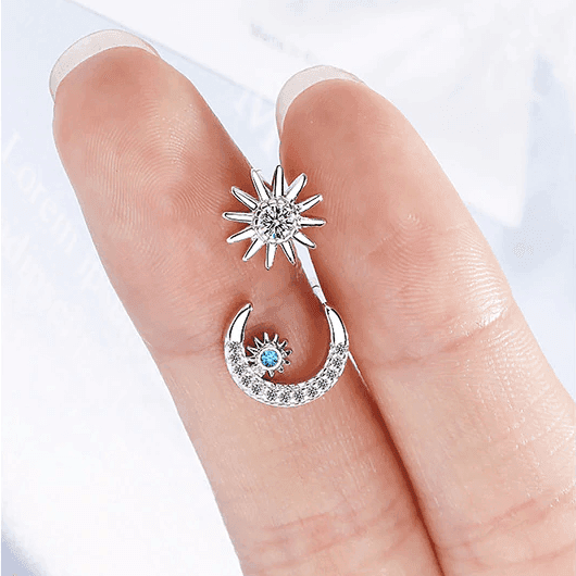 Boucles d'Oreilles Jour & Nuit
