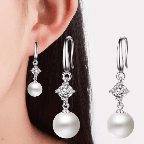 Boucles d'Oreilles Perlu