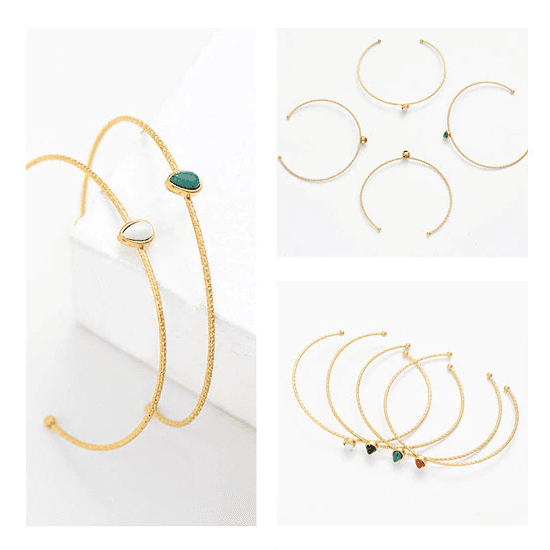 Bracelet Gold & Pique