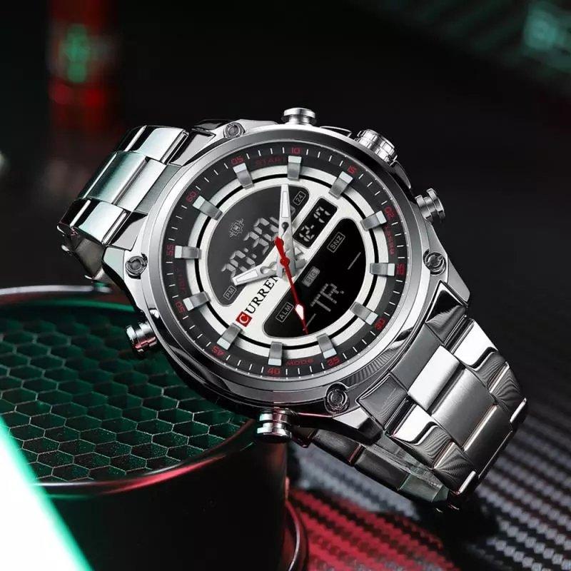 Montre Homme de Luxe Silver