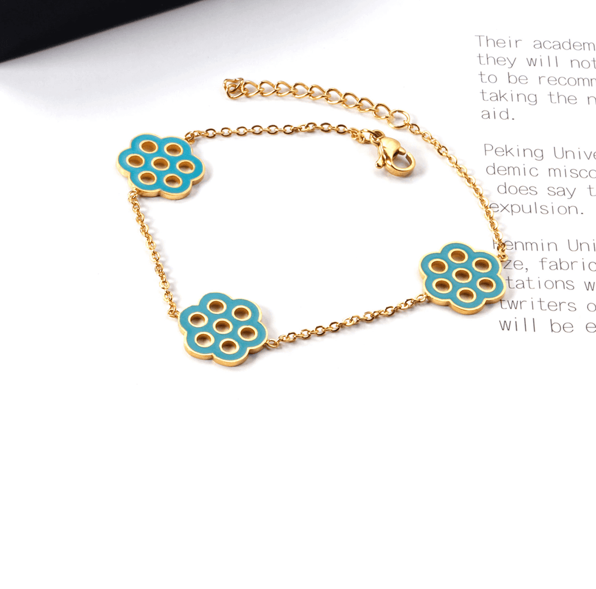 Bracelet Blue Trefle