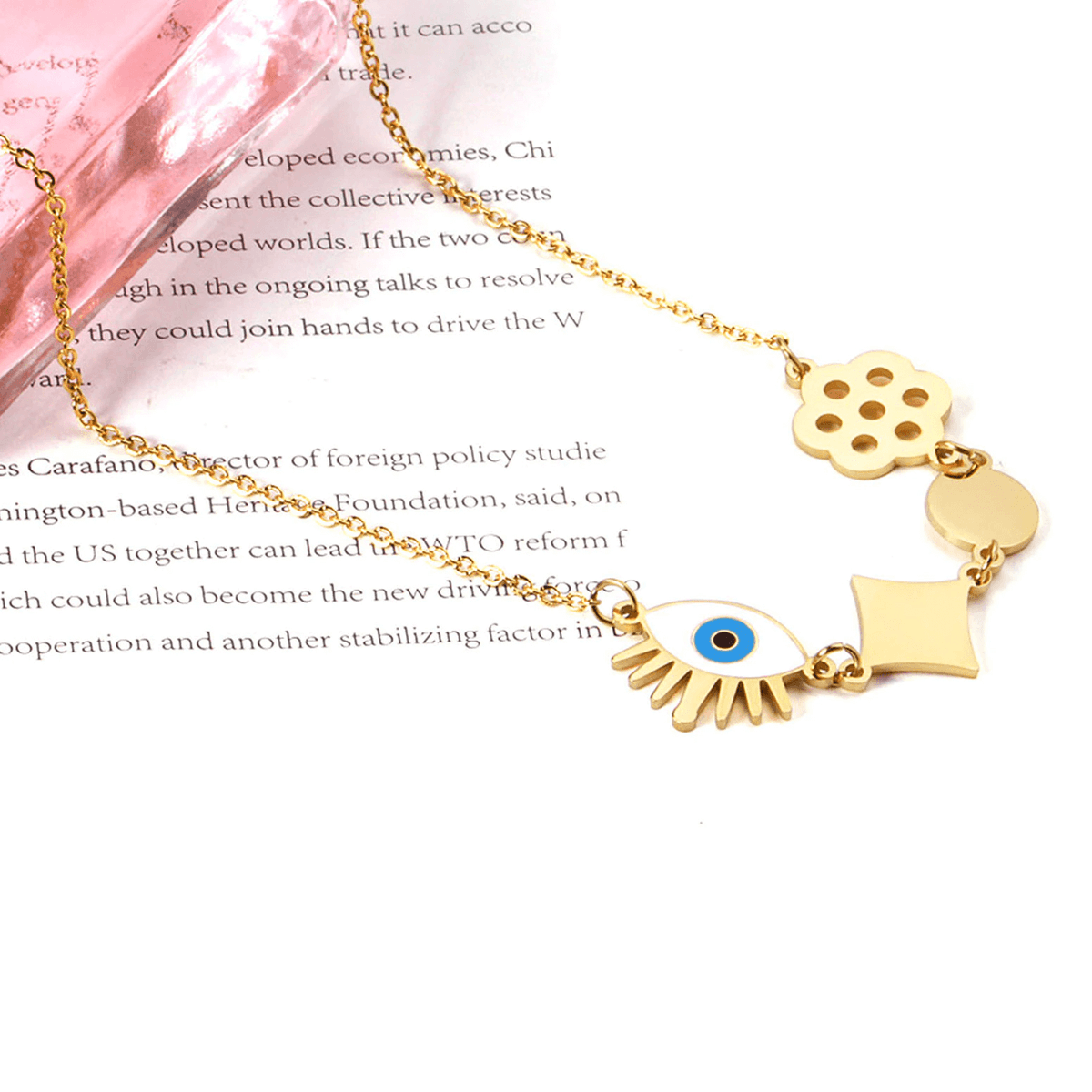 Chaîne Blue Eye Gold
