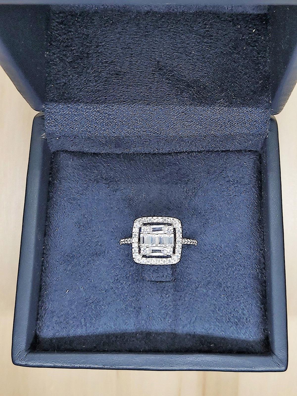 Bague Carré Eden