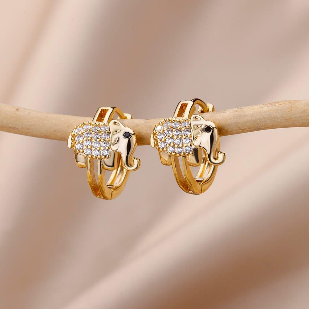 Boucles d'oreilles Norsu