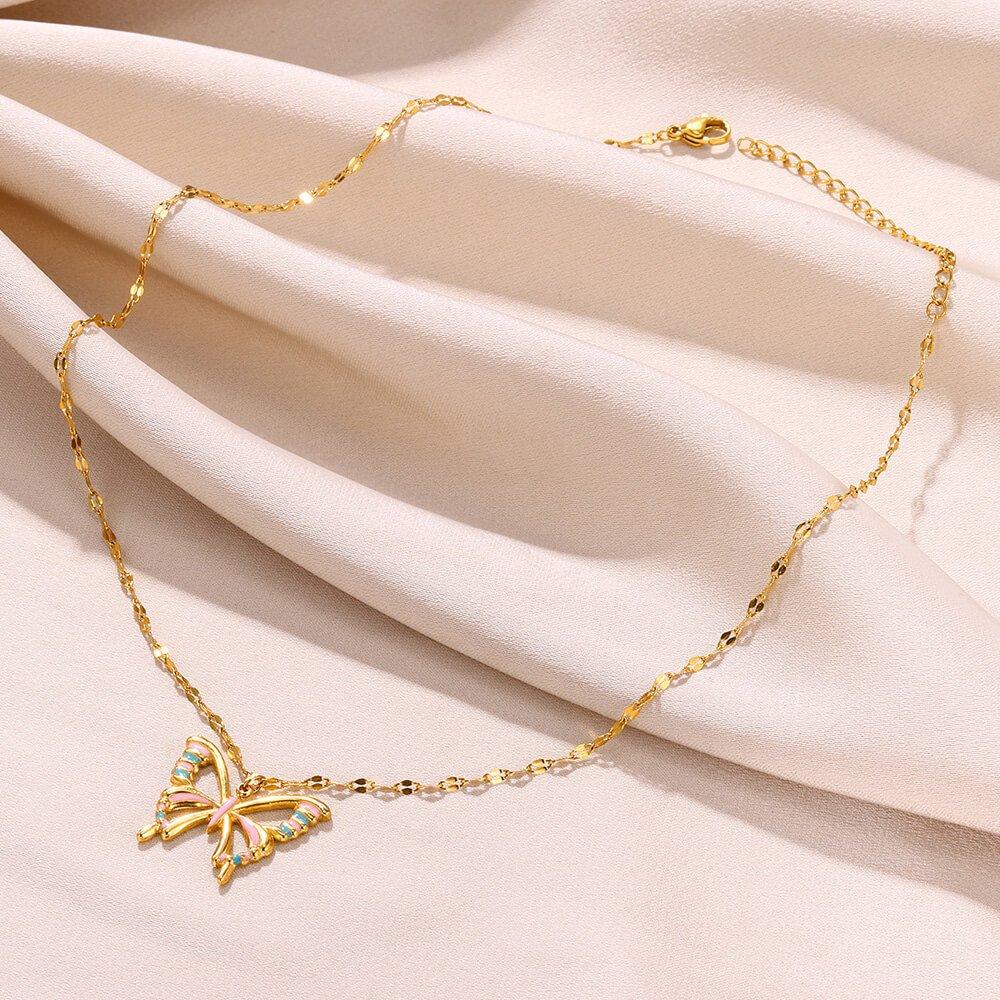 Collier Papillon